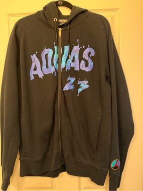 Nike Black Hoodie with White Jumpman Logo